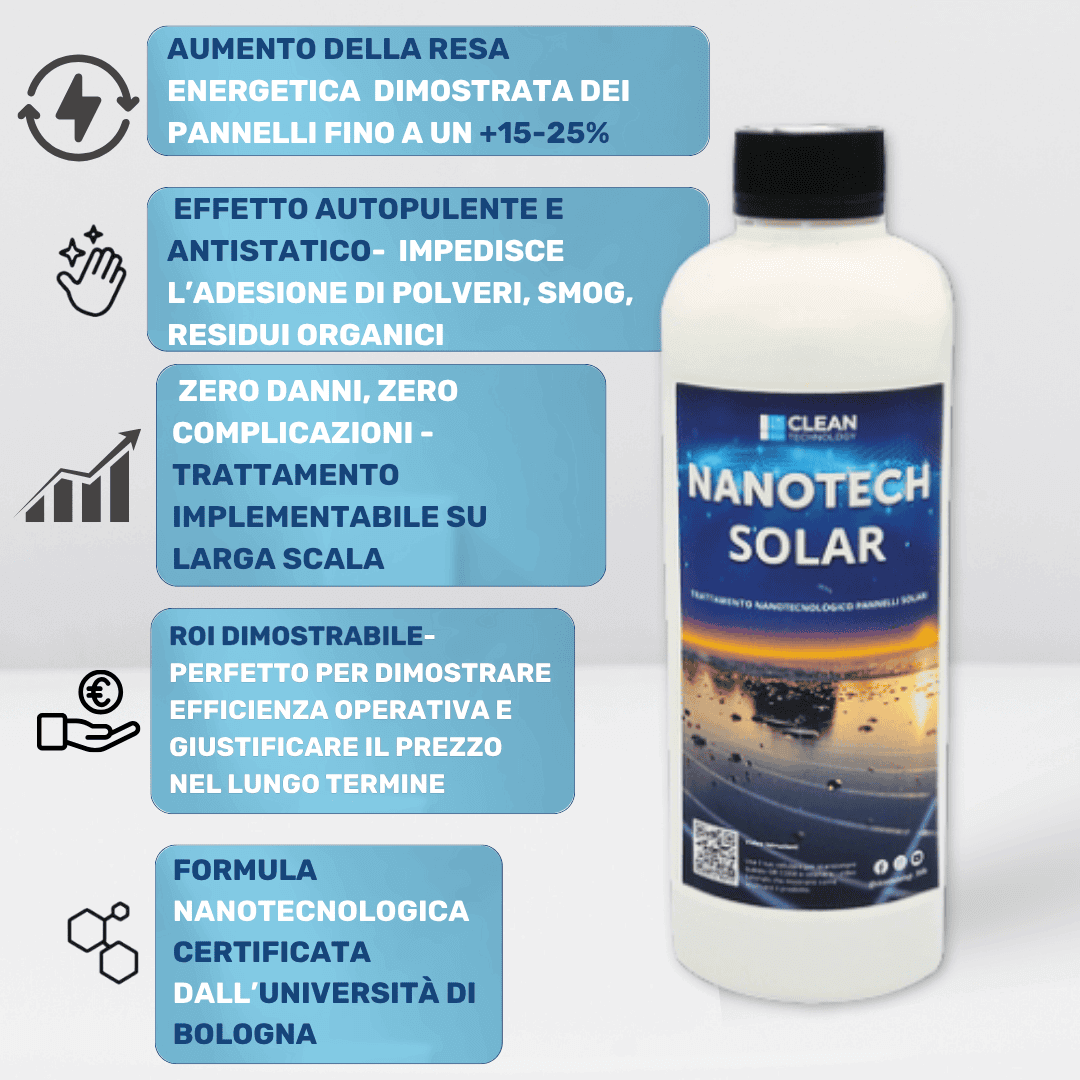 Nanotech Solar flacone 1 litro